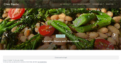 Desktop Screenshot of chezbasilic.com